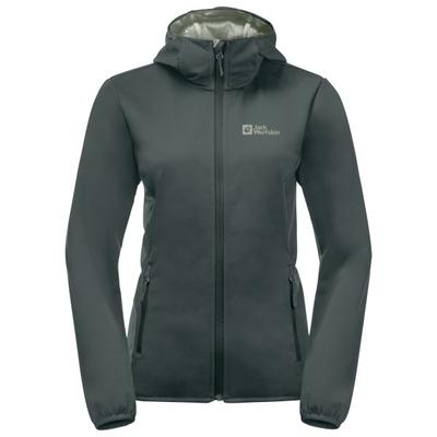 Jack Wolfskin - Women's Windhain Hoody - Softshelljacke Gr S grau Image