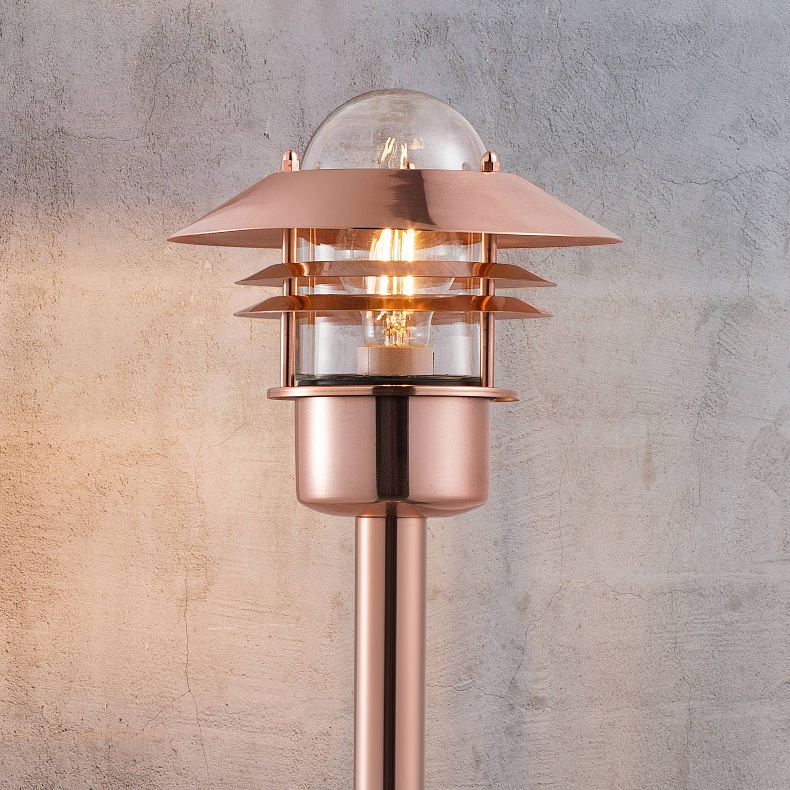 Nordlux Pathway lamp Blokhus in copper BLOKHUS, Copper, metal, Outdoor lights