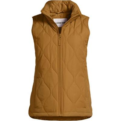 Insulated FeatherFree Onion Quilted Gilet, Women, size: 20, regular, Misc, Polyester, by Lands' End
