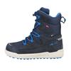 Winterstiefel TROLLKIDS "KIDS FINNMARK WINTER BOOTS", Gr. 40, blau (navy, medium blau), Leder, Synthetik, mehrfarbig, sportlich, Schuhe, wasserdicht, Schnellverschluss mit Schnürsenkel