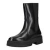 Stiefel GEOX "Geox Stiefel Leder/Textil", Damen, Gr. 41, schwarz, Leder, Textil, casual, Schuhe