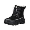 Snowboots SOREL "Sorel Stiefel Veloursleder", Gr. 38, schwarz, Veloursleder, casual, Schuhe