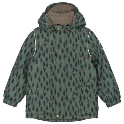 Mikk-Line - Kid's Winter Jacket AOP - Winterjacke Gr 116 oliv Image