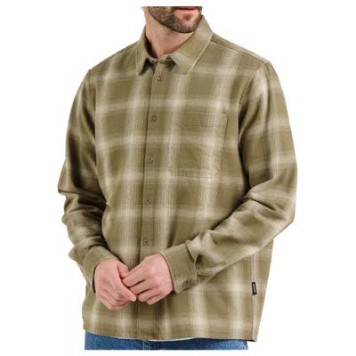 DEDICATED - Shirt Rute Flannel Shadow Check - Hemd Gr XL beige Image