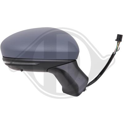 DIEDERICHS Außenspiegel rechts LED für RENAULT 963019773R 963650126R 963747851R 4407224 Image