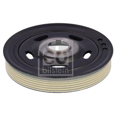FEBI BILSTEIN Riemenscheibe, Kurbelwelle 158mm für PEUGEOT FIAT CITROËN TOYOTA VAUXHALL OPEL DS 9812601180 SU001-A4603 199077 Image
