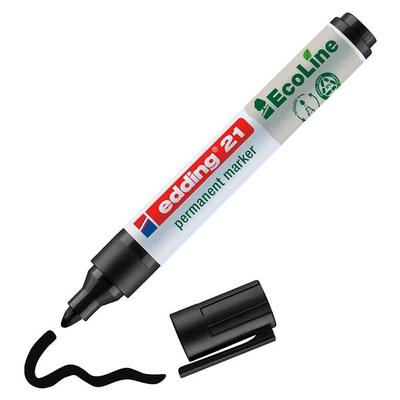Edding Permanent-Marker »21 EcoLine« 1,5 - 3 mm 10 Stück schwarz Image