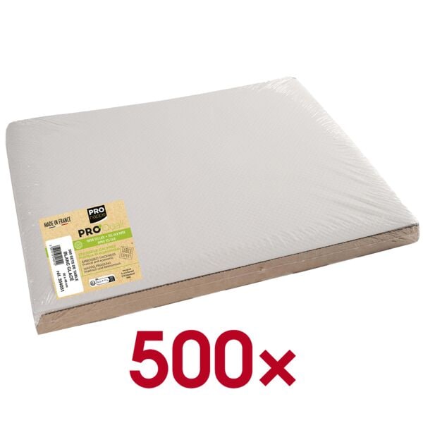 PROnappe Platzsets 500 Stück weiß, 40x30 cm