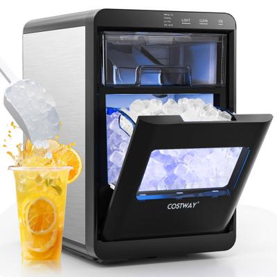 Costway Compact Countertop Ice Maker with Easy Cleaning and Quick Operation