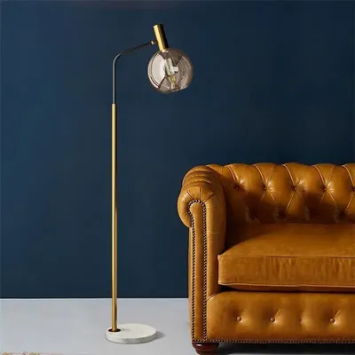 Nordic Simple Living Room Decor Led Floor Lamps Sofa Bedroom Bedside Study Standing Lamps Luxury Vertical Reading Floor Lights