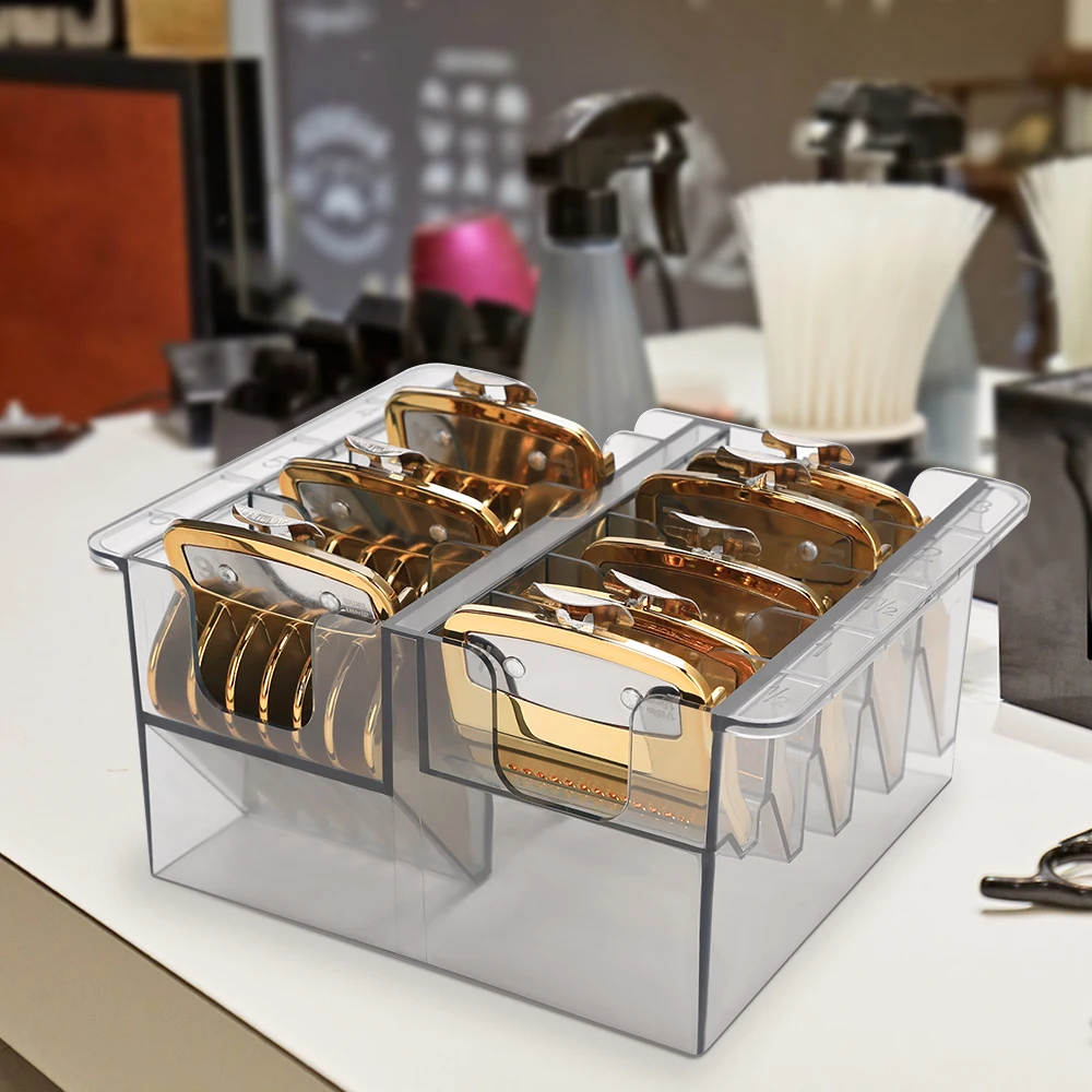 Barber Shop Universal Haarschneidemaschine Limited Kamm Aufbewahrungsbox Große Kapazität Haarschneidemaschine Zubehör Aufbewahrungsbox Werkzeugzubehör Image