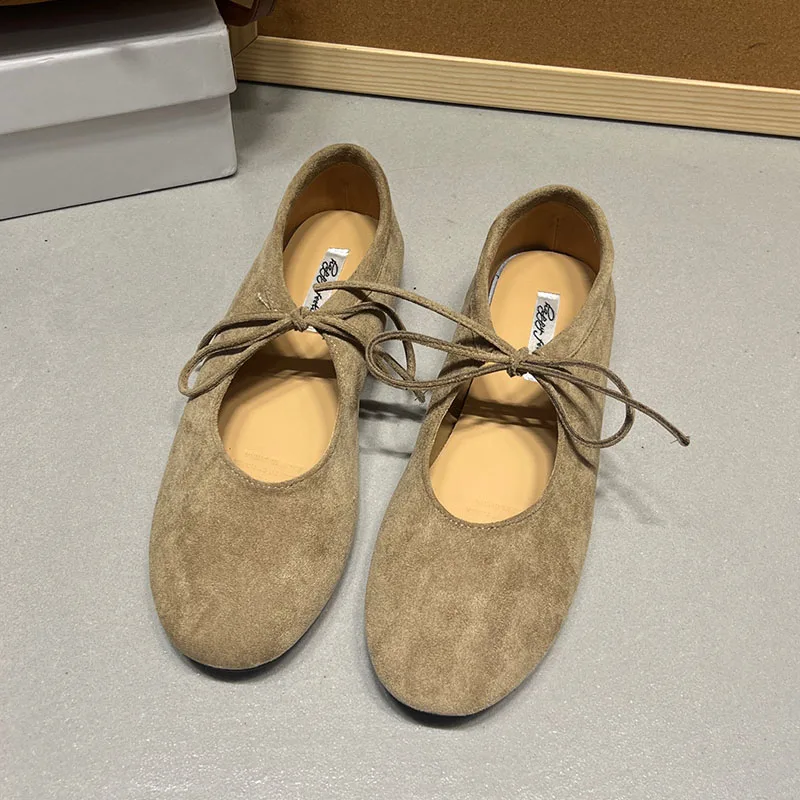 Scarpe basse da donna Mary Janes Scarpe da donna basse Calzature da donna con cinturino con fibbia alla moda Scarpe basse da donna Scarpe da balletto morbide Mujer