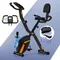 attrezzature per il fitness Cyclette Pieghevole con Bacienale air bike