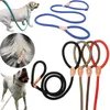 1,5 m/1,8 m Hundeleine, Slip-Seil, Blei-Leine, robustes geflochtenes Seil, verstellbare Schlaufenhalsband, Trainingsleinen für mittelgroße und große Hunde