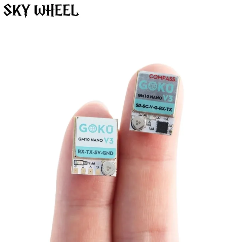 FLYWOO GOKU GM10 Nano V3 GPS Galileo 72-Kanal M10050 2,2 g leicht für FPV Freestyle Analog Digital Drohnen DIY Teile