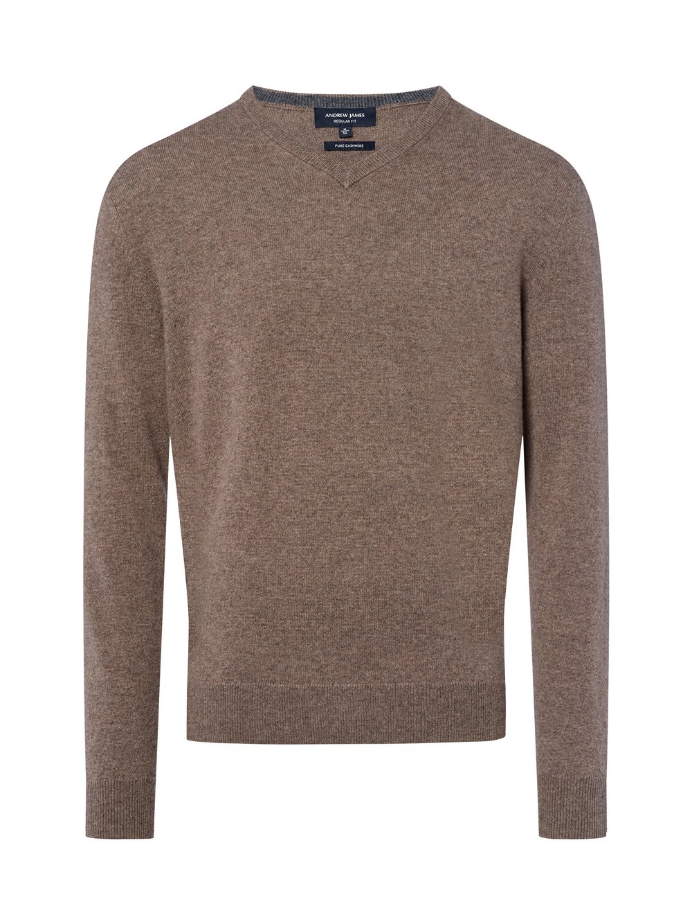 Andrew James Pure Cashmere Pullover Herren schlamm, XXL Image