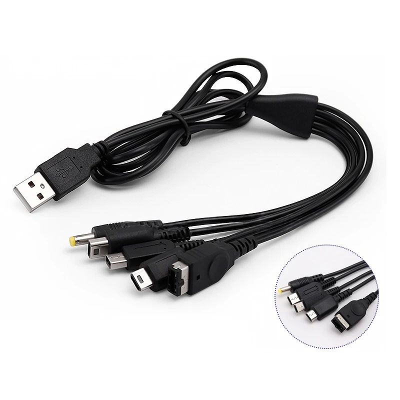 Für NDS NDSi NDSL GBASP Wii Ladekabel für Sony PSP Spielkonsole Netzteil Kabel Game Controller Ladung Power Draht Image