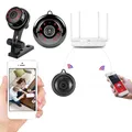 Mini telecamera IP WiFi telecamera interna wireless visione notturna HD 1080P baby monitor telecamera audio bidirezionale telecamera per tata rilevamento del movimento
