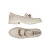 Jana Damen Halbschuh, Gr. 40, beige, Kunstleder
