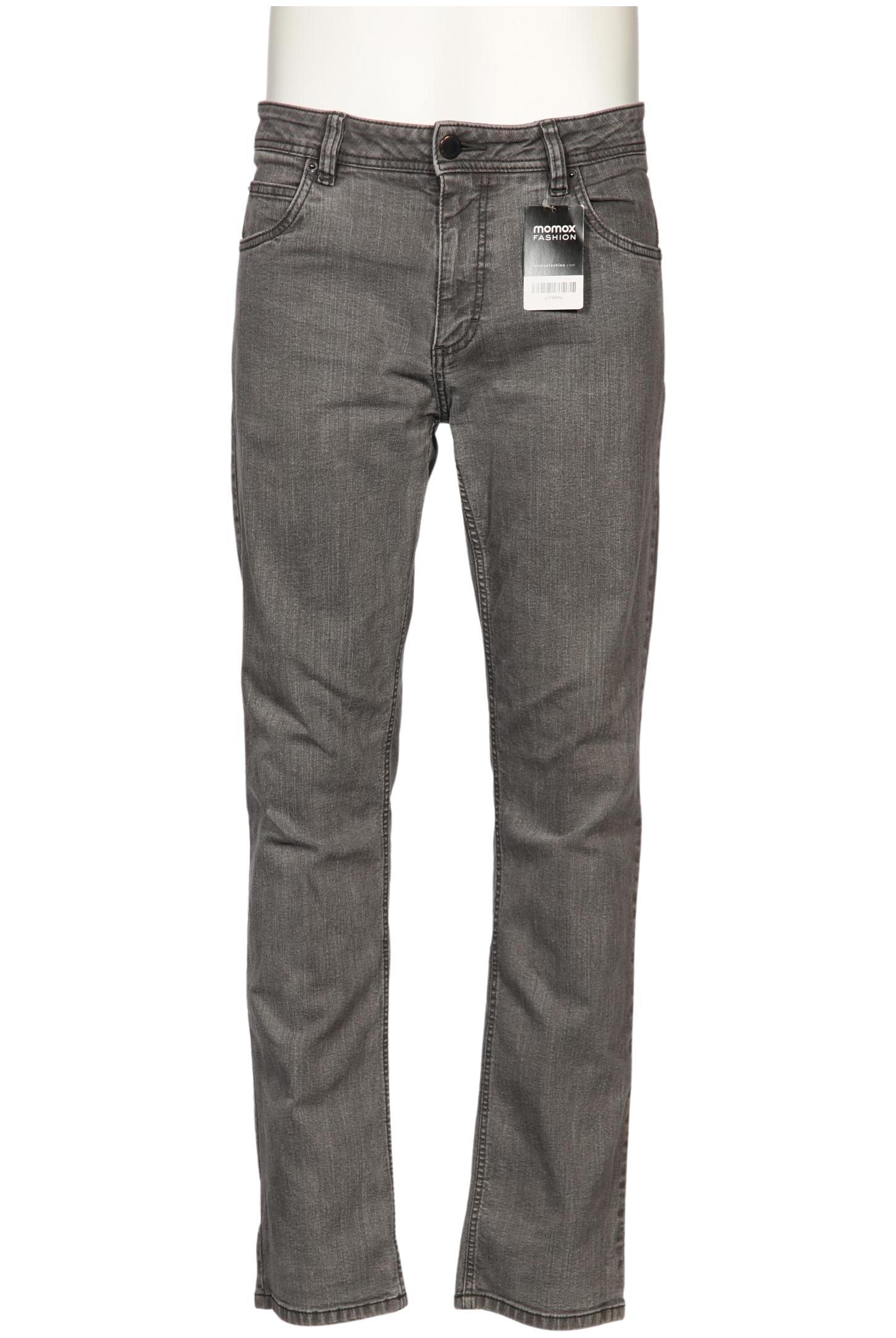 Charles Vögele Herren Jeans, Gr. 52, grau, Elasthan, Baumwolle, Synthetik Image