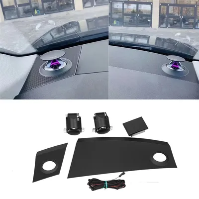 Rise Lift Ambient Light Smart Speaker Audio For Audi A6 A7 C8 Tweeter Door Cover LED32 Color Ambient Light Plug and Play