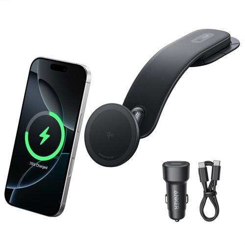 Anker Nano Wireless Car Charger (Magnetic, Detachable Pad)