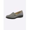 Slipper CASUAL LOOKS, Damen, Gr. 39, grau (hellgrau), Glattleder, modisch, Schuhe