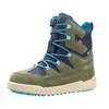 Winterstiefel TROLLKIDS "KIDS FINNMARK WINTER BOOTS", Gr. 32, pine grün, mystic blau, Leder, Synthetik, sportlich, Schuhe, wasserdicht, Schnellverschluss mit Schnürsenkel