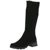 Stiefel CAPRICE "Caprice Stiefel Lederimitat", Damen, Gr. 38,5, schwarz, Lederimitat, casual, Schuhe