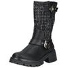 Stiefel MUSTANG SHOES "Mustang Shoes Stiefel Lederimitat/Textil", Damen, Gr. 39, schwarz, Lederimitat, Textil, casual, Schuhe