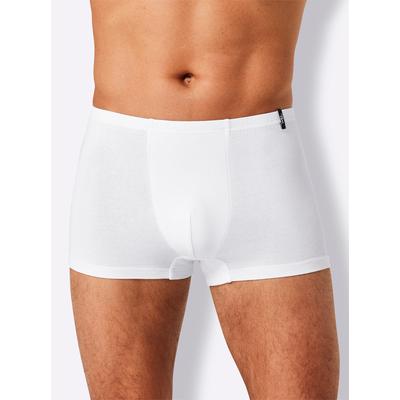 Retro Pants WÄSCHEPUR, Herren, Gr. 10, weiß (5x weiß), 95% Baumwolle, 5% Elasthan, Unterhosen Image