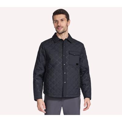 Skechers Men's GO SHIELD Altitude Bonded Jacket | Size 2XL | Black | Polyester