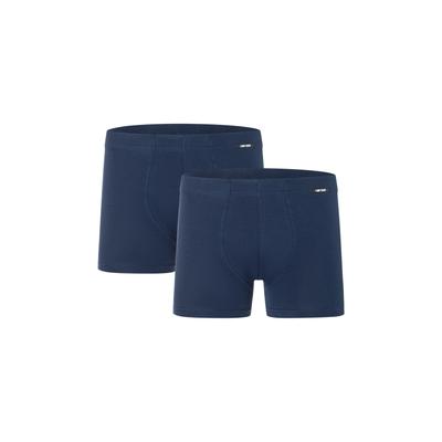 Boxershorts CAMP DAVID "casual", Herren, Gr. XL, blau (arctic navy), Obermaterial: 95% Baumwolle, 5% Elasthan, Unterhosen, mit elastischem Bund Image