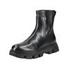 Stiefelette GEOX "Geox Stiefelette Leder/Synthetik", Damen, Gr. 38, schwarz, Leder, Synthetik, casual, Schuhe