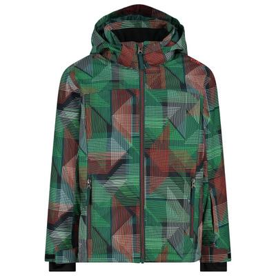 CMP - Boy's Jacket Snaps Hood Twill - Skijacke Gr 176 grün Image