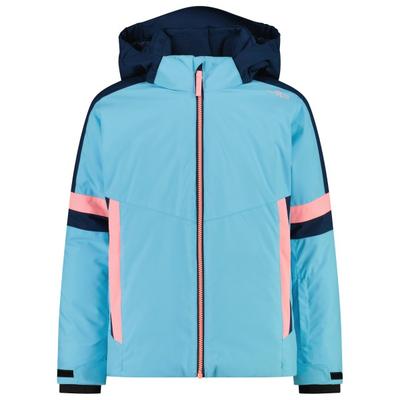 CMP - Girl's Jacket Snaps Hood - Skijacke Gr 140 blau Image