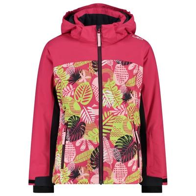 CMP - Girl's Jacket Snaps Hood Twill - Skijacke Gr 128 rosa Image