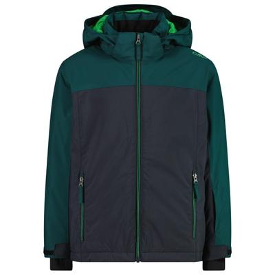 CMP - Boy's Jacket Snaps Hood Twill - Skijacke Gr 140 blau Image
