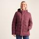 TOG24 Sleight Womens Padded Short Parka Burgundy Polyamide - Size 8 UK | TOG24 Sale | Discount Designer Brands