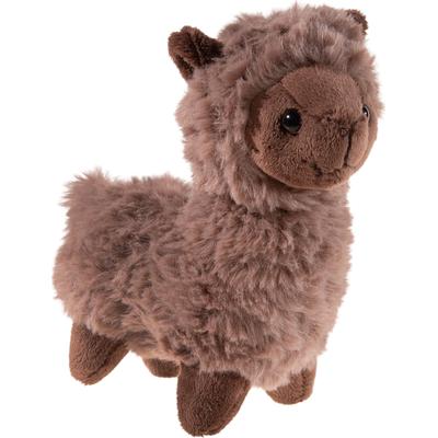 Kuscheltier HEUNEC "Kuma, Lama", braun (schokobraun), Plüschfiguren, KinderH:16cm, Made in Germany, H:16cm Image