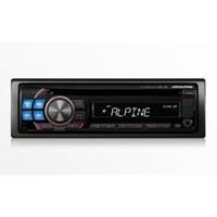 Alpine CDE-121 Car CD/MP3 Player - 200 W RMS - iPod/iPhone Compatible - Single DIN - LCD Display - C