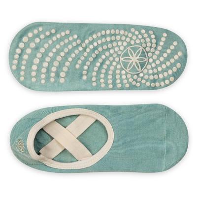 GAIAM - Women's Grippy Yoga Barre Socks - Sonstiges Yogazubehör Gr One Size iceberg