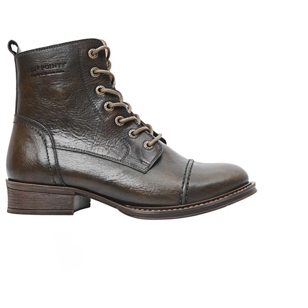 Ten Points - Women's Pandora Boots Tanned Leather - Freizeitstiefel 38 | EU 38 grau