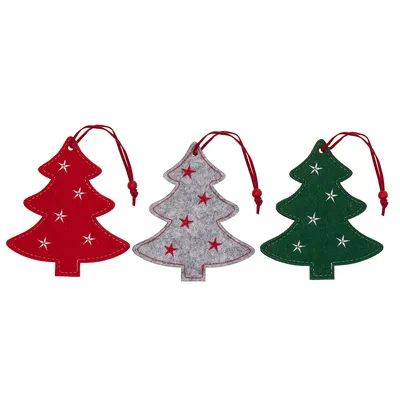 Hänger Tannenbaum aus Filz, 3 Stück Image