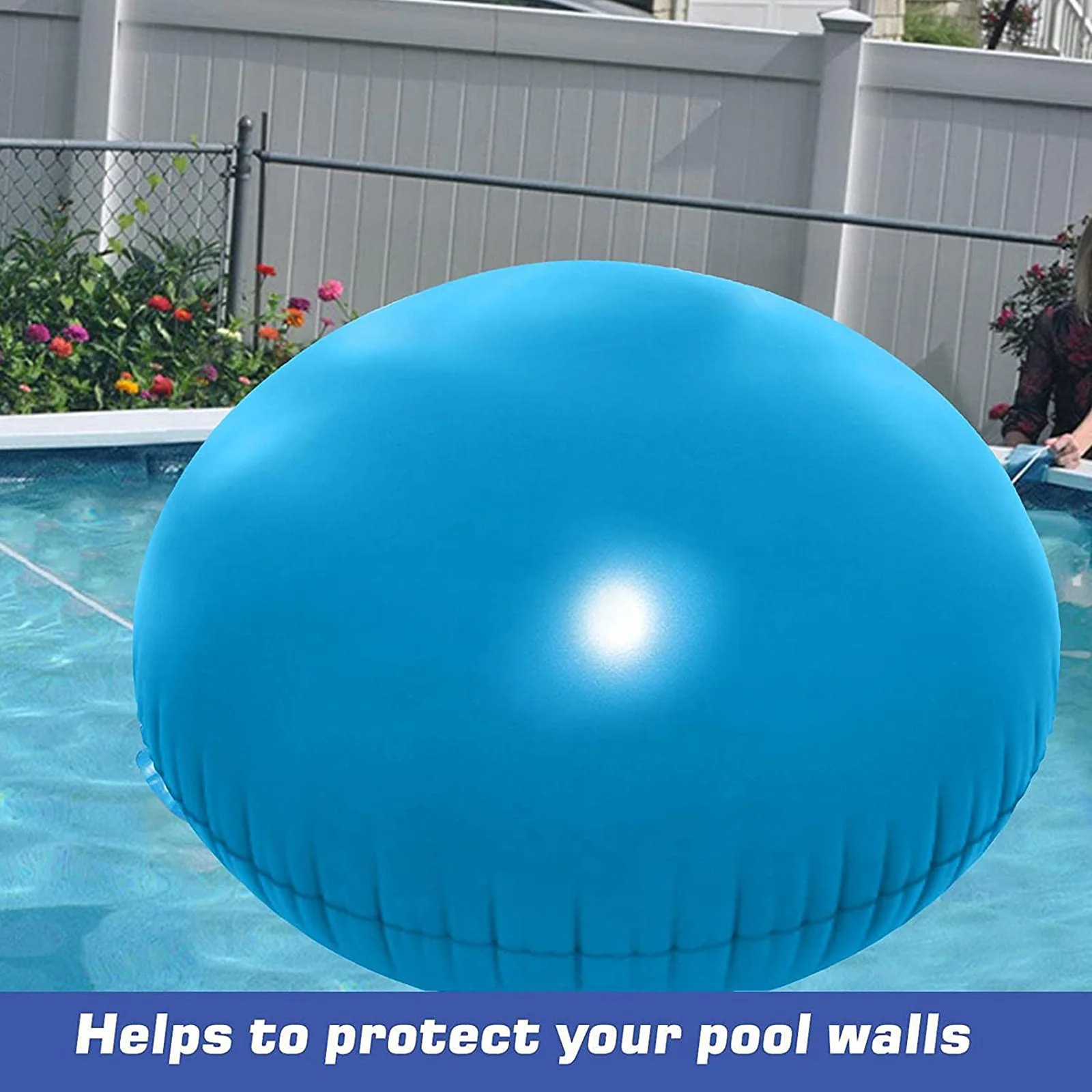 Oreiller de piscine d'hiver, couverture de piscine résistante au froid, oreiller d'air Durable pour piscine hors sol