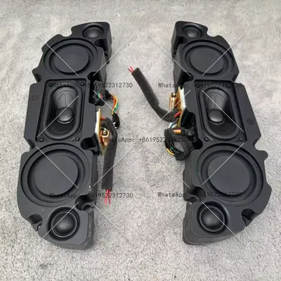 High sound quality two-way three-speaker dual-bass diaphragm passive speaker long-stroke dual-treble passive audio speaker