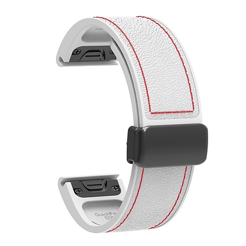 Uhrenarmband für Garmin Fenix 8 47mm 51mm 7X 6 6X Pro Epix Pro Instinct 2X Approach S70 S62 S60 Forerunner 955 945 Epix Marq Descent Quatix 22mm 26mm Edelstahl Silikon Ersatz Gurt Schnellspanner Image
