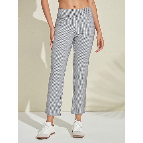 Damen Golfhosen Yan-pink Schwarz Gelb Hosen Damen-Golfkleidung, Kleidung, Outfits, Kleidung Image