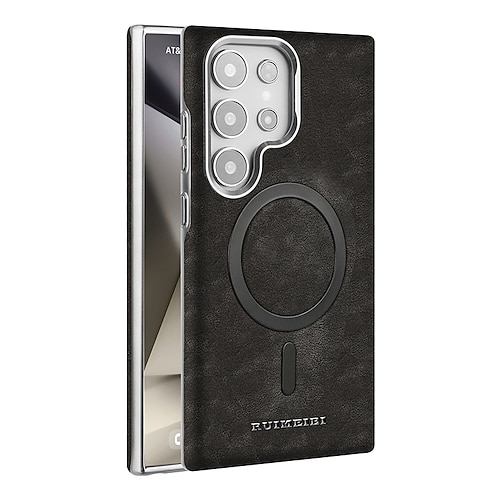 Handy Hülle Handyhüllen Für iPhone 16 15 14 Pro Max Plus 13 Pro Max Rückseite Mit Ständer Stoßfest Retro TPU PU-Leder Image