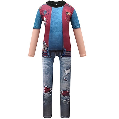 Zombie Herr Zedd Zentai-Anzüge Kostüm Film Cosplay-Kostüm for Herren Jungen Kinder Erwachsene Halloween Maskerade Leistung Halloween Image